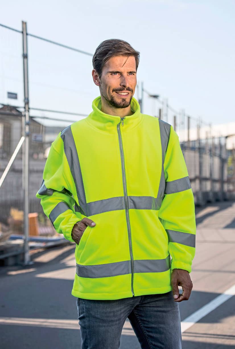 Hi-Vis Safety Fleece-Jacket Bergen