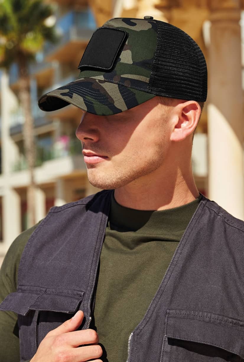 Removable Patch Snapback Trucker