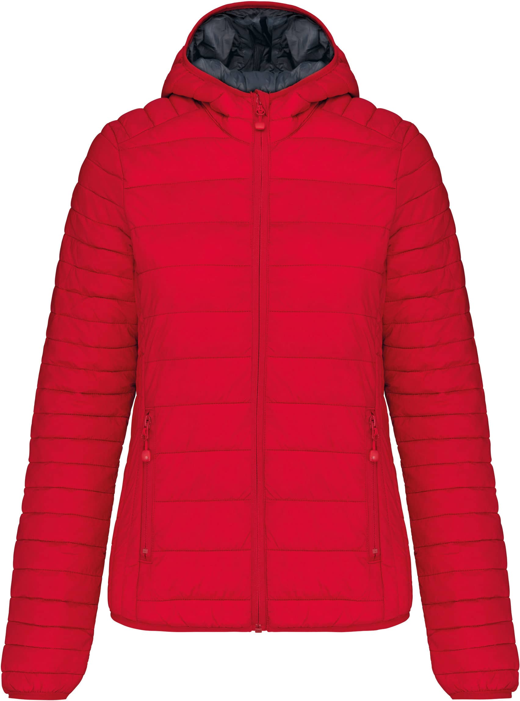 Leichte Damen-Steppjacke mit Kapuze