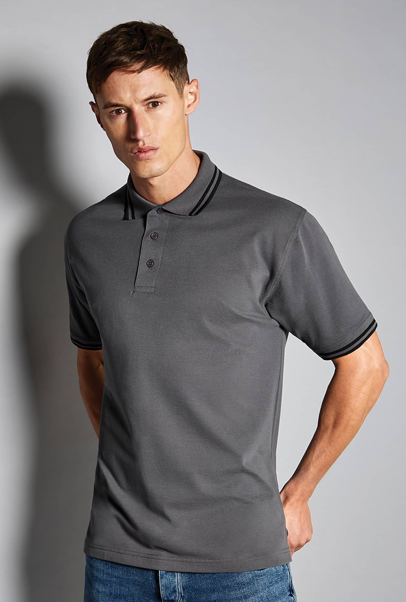 Classic Fit Superwash® 60º Tipped Collar Polo