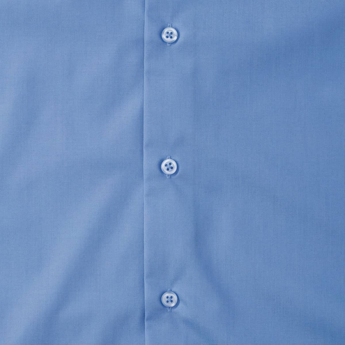 Men's Long Sleeve Tailored Polycotton Poplin Shirt