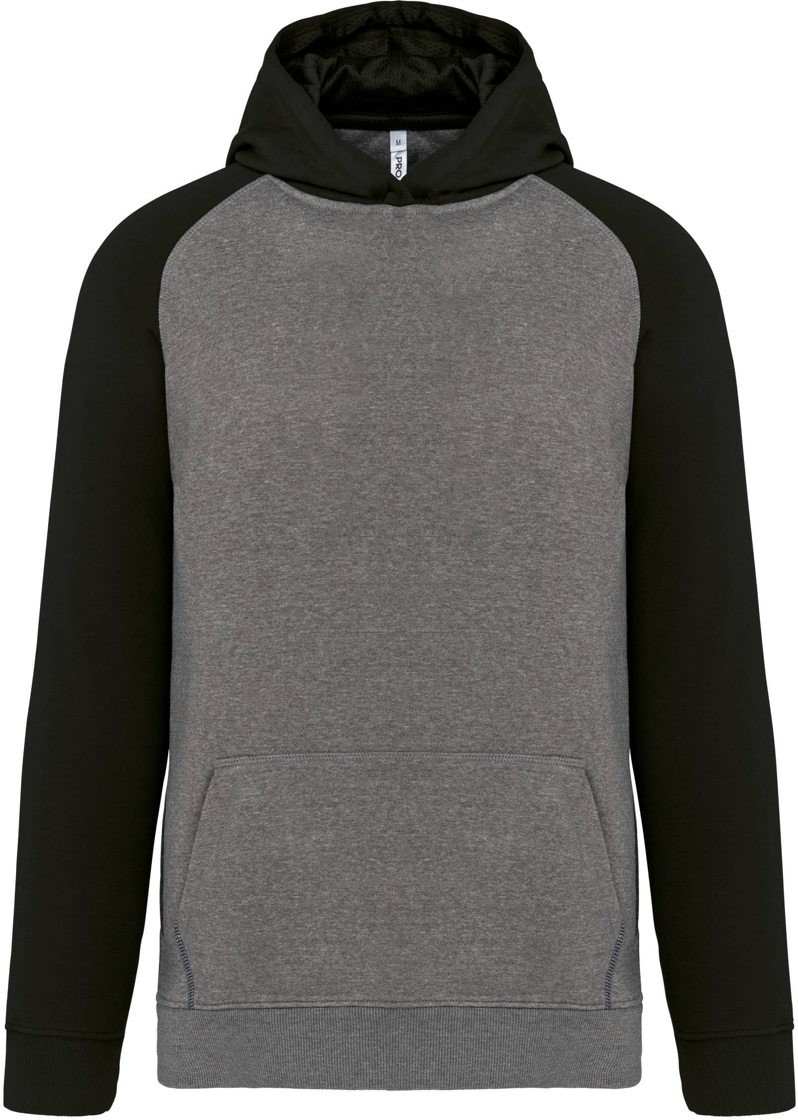 Zweifarbiges Kapuzensweatshirt für Kinder