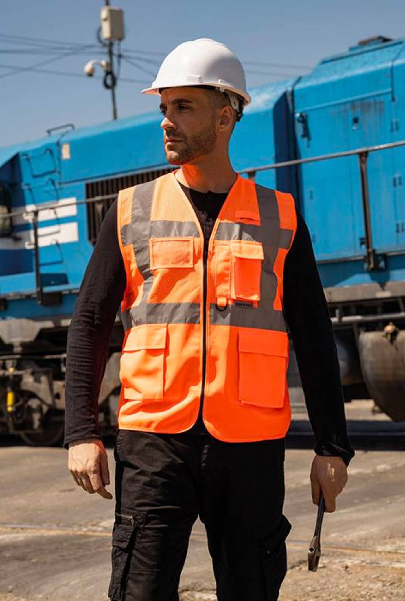 Multifunctional Hi-Vis Mesh-Vest Athens
