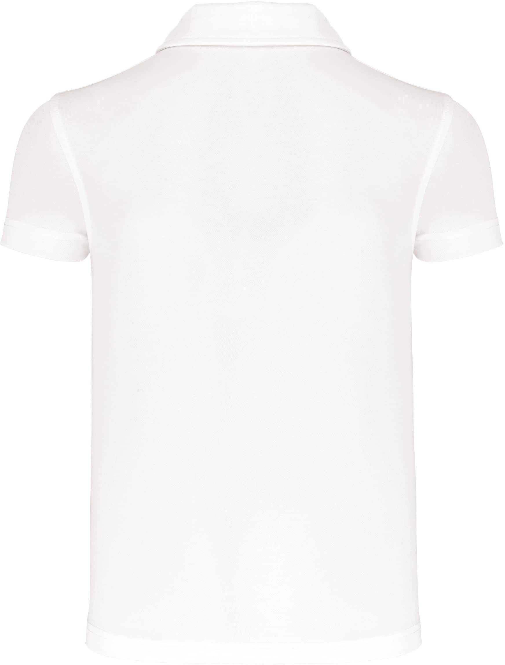 Kinder Kurzarm-Polo - White