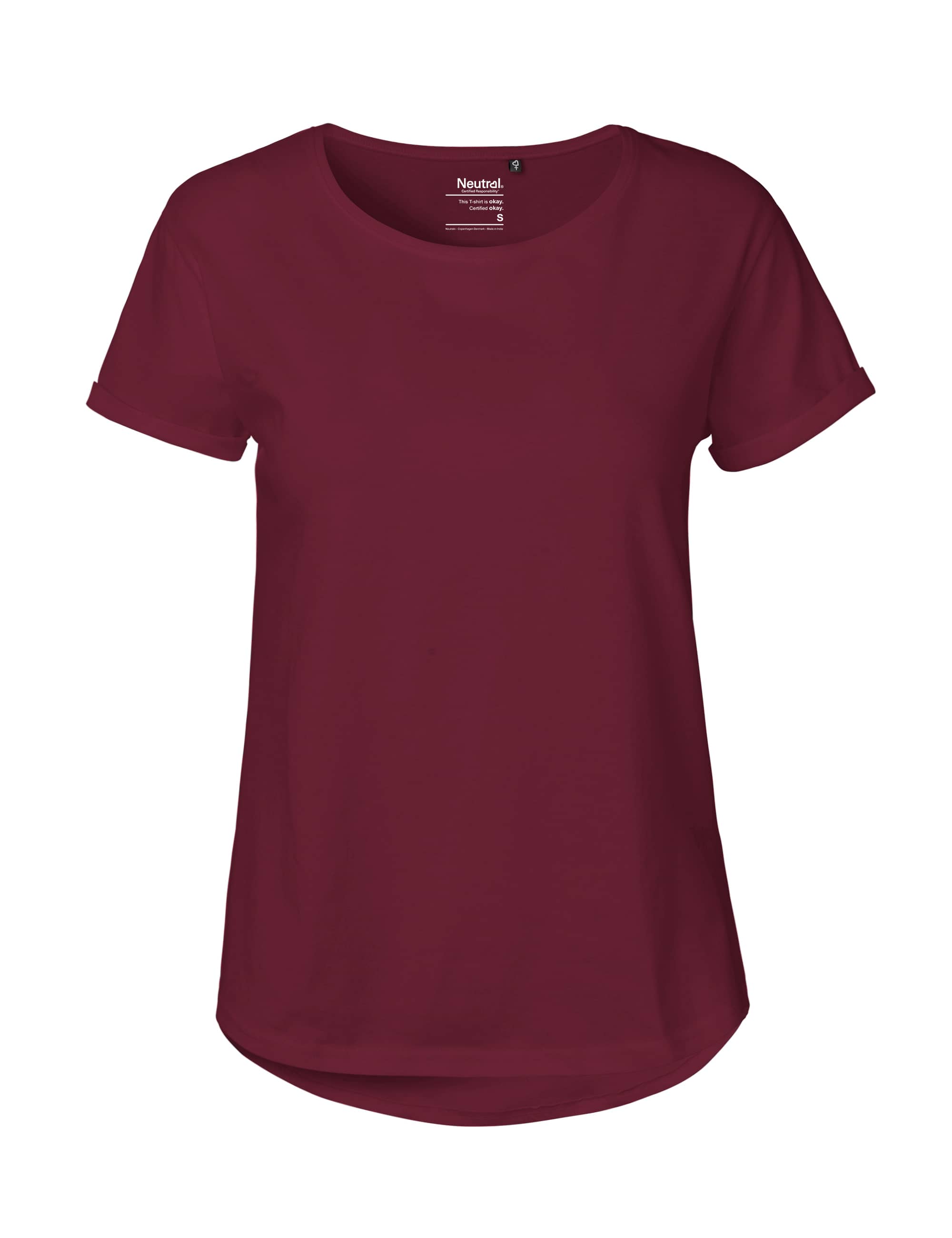 Ladies´ Roll Up Sleeve T-Shirt