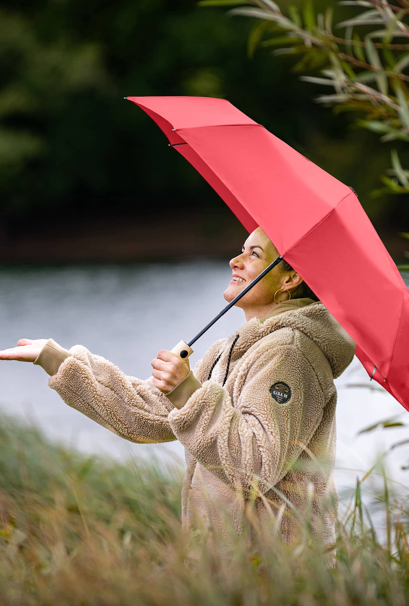 AC-Taschenschirm ÖkoBrella, waterSAVE®