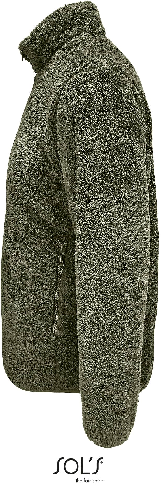 Unisex Fleece Zip Jacket Finch