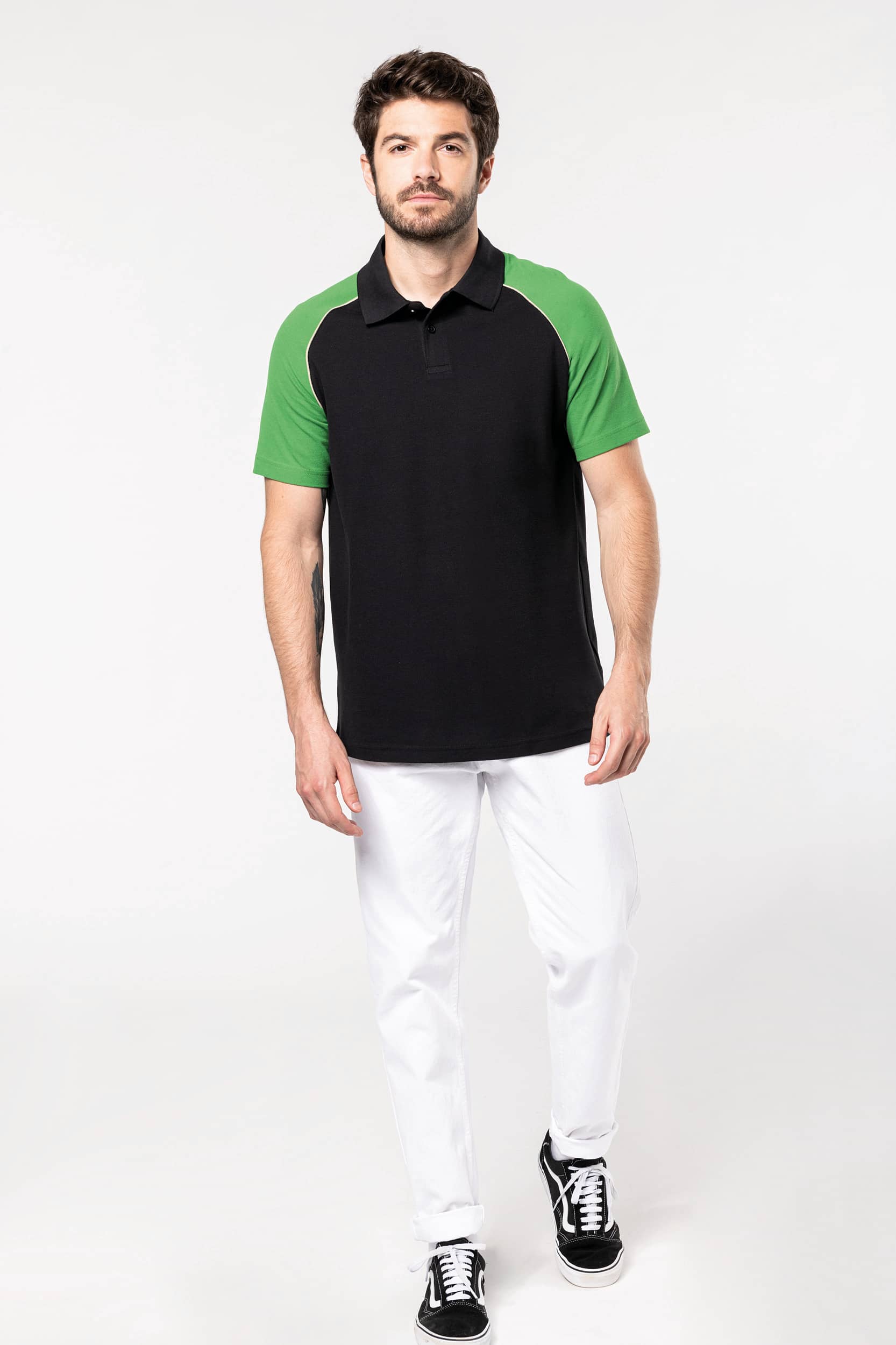 Baseball - Kurzarm Poloshirt