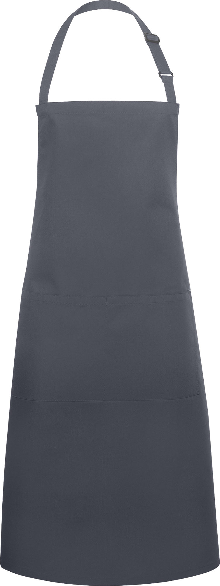 Latzschürze Basic mit Tasche und Schnalle