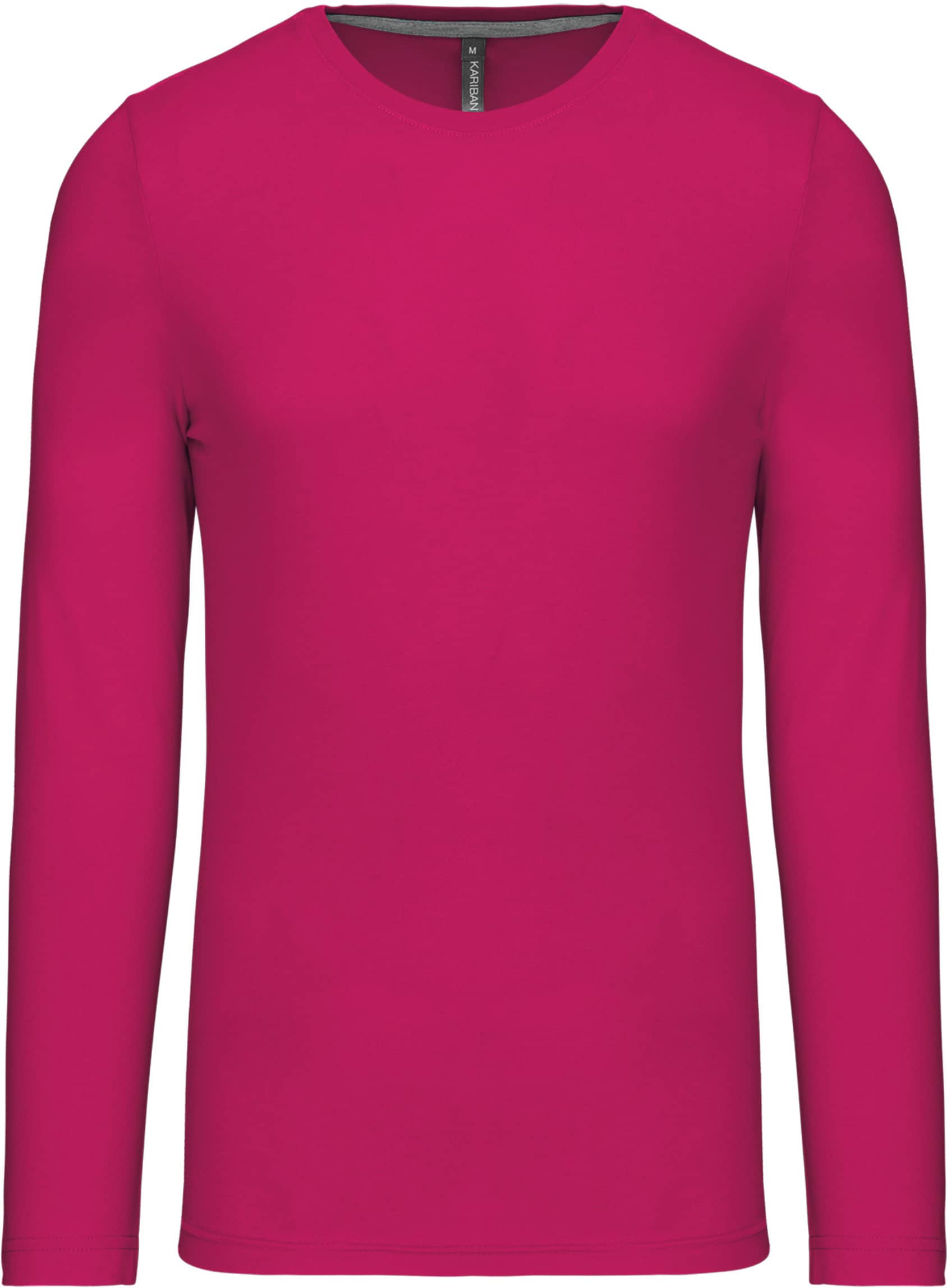 Men`s long-sleeved Crew Neck T-Shirt