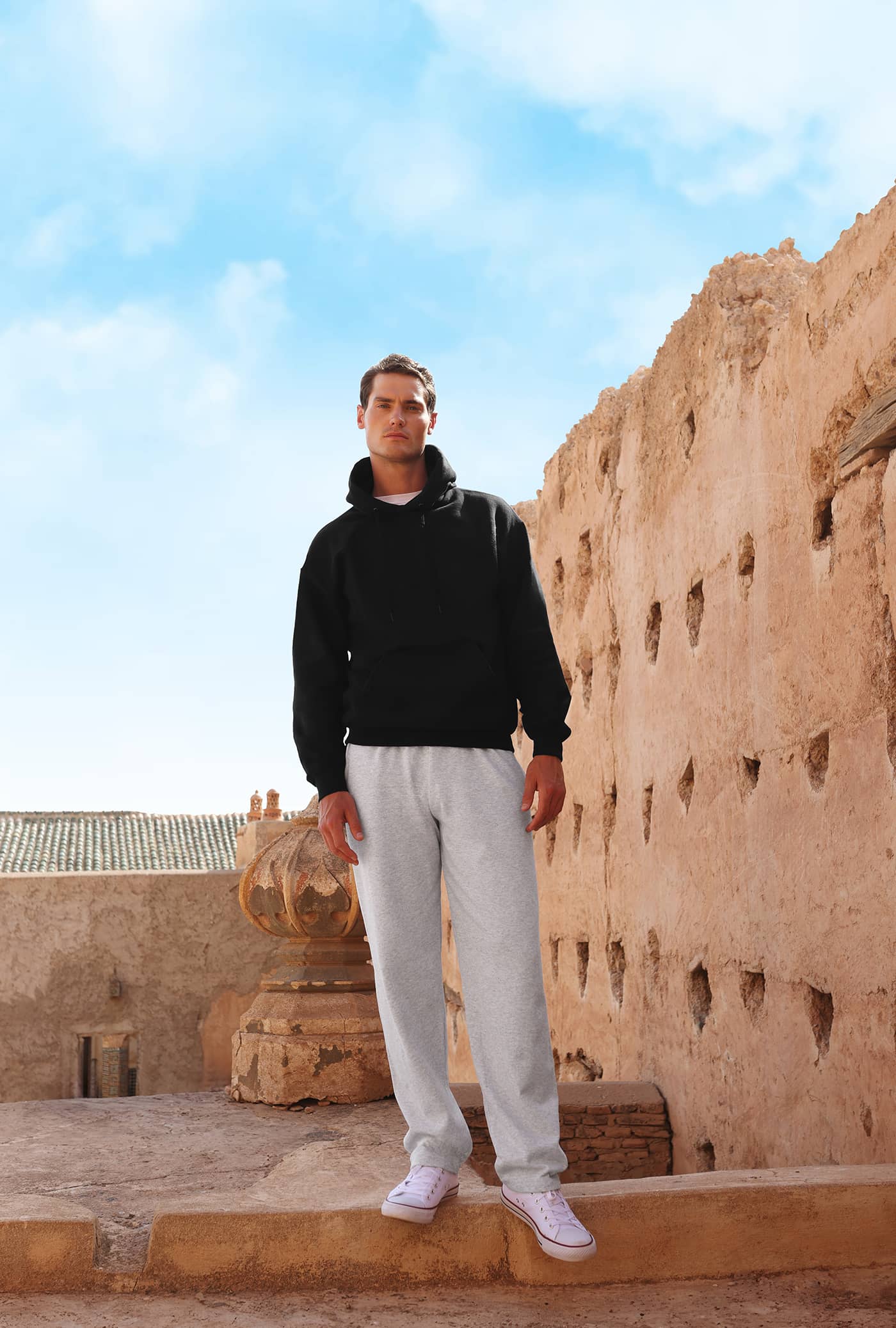 ICONIC 250 Open Hem Jog Pants