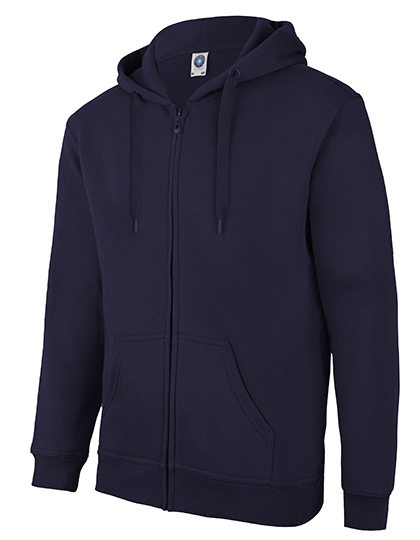 Zip Through Hooded Sweat Jacket