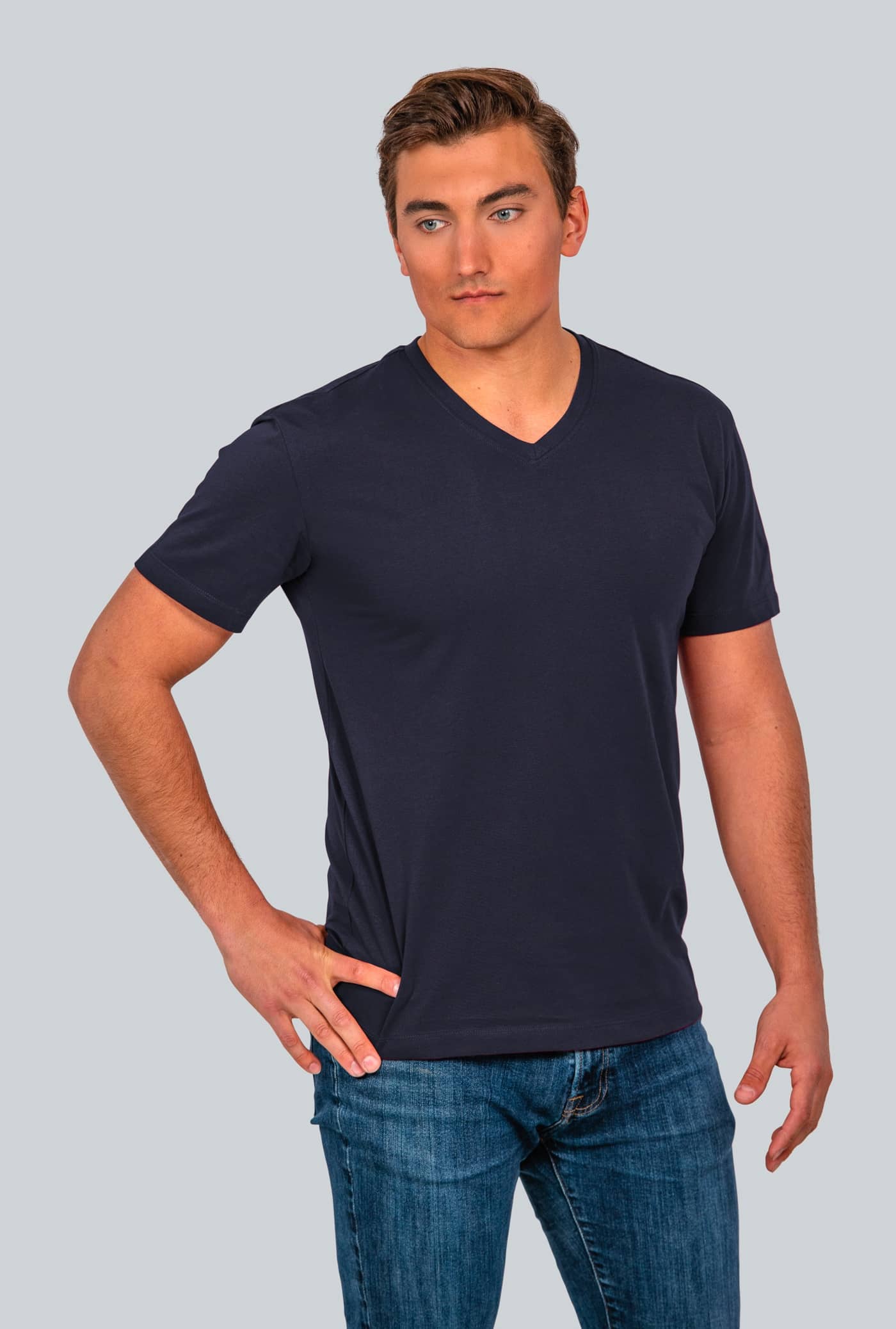 Men´s Luxury V-Neck Tees