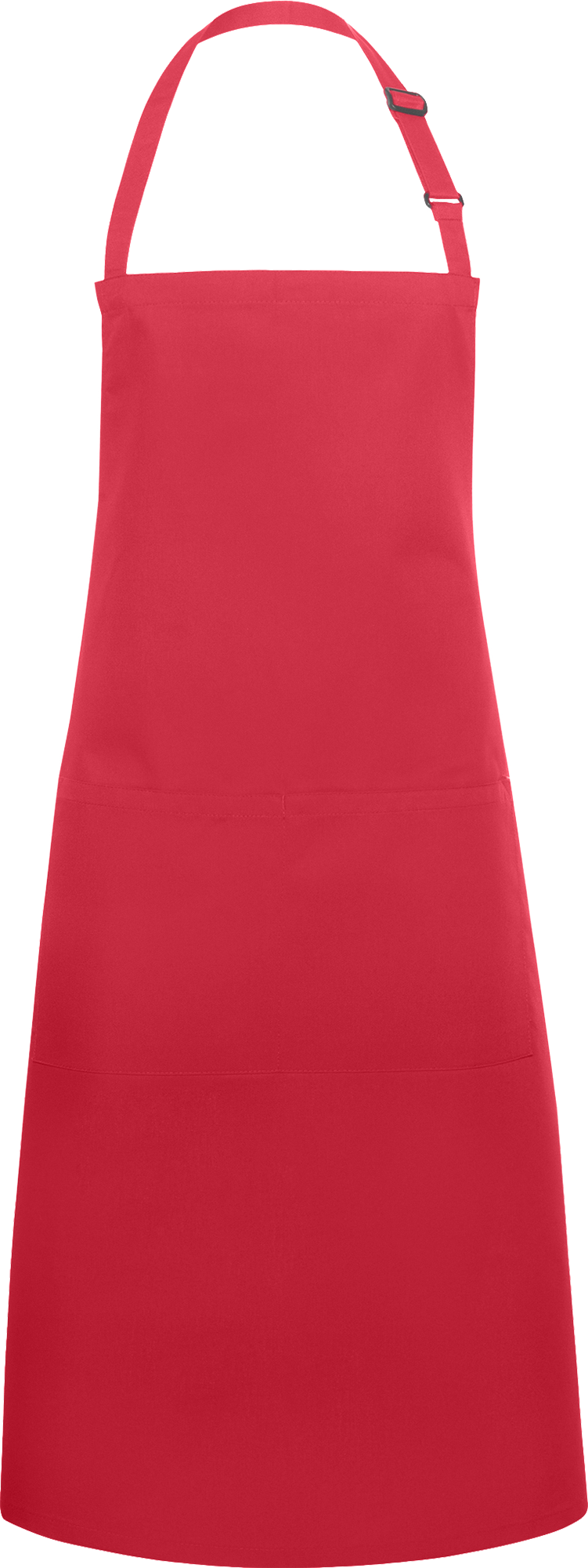 Latzschürze Basic mit Tasche und Schnalle