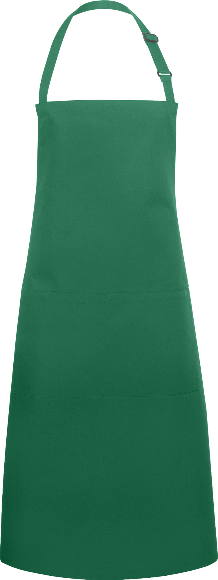 Latzschürze Basic mit Tasche und Schnalle