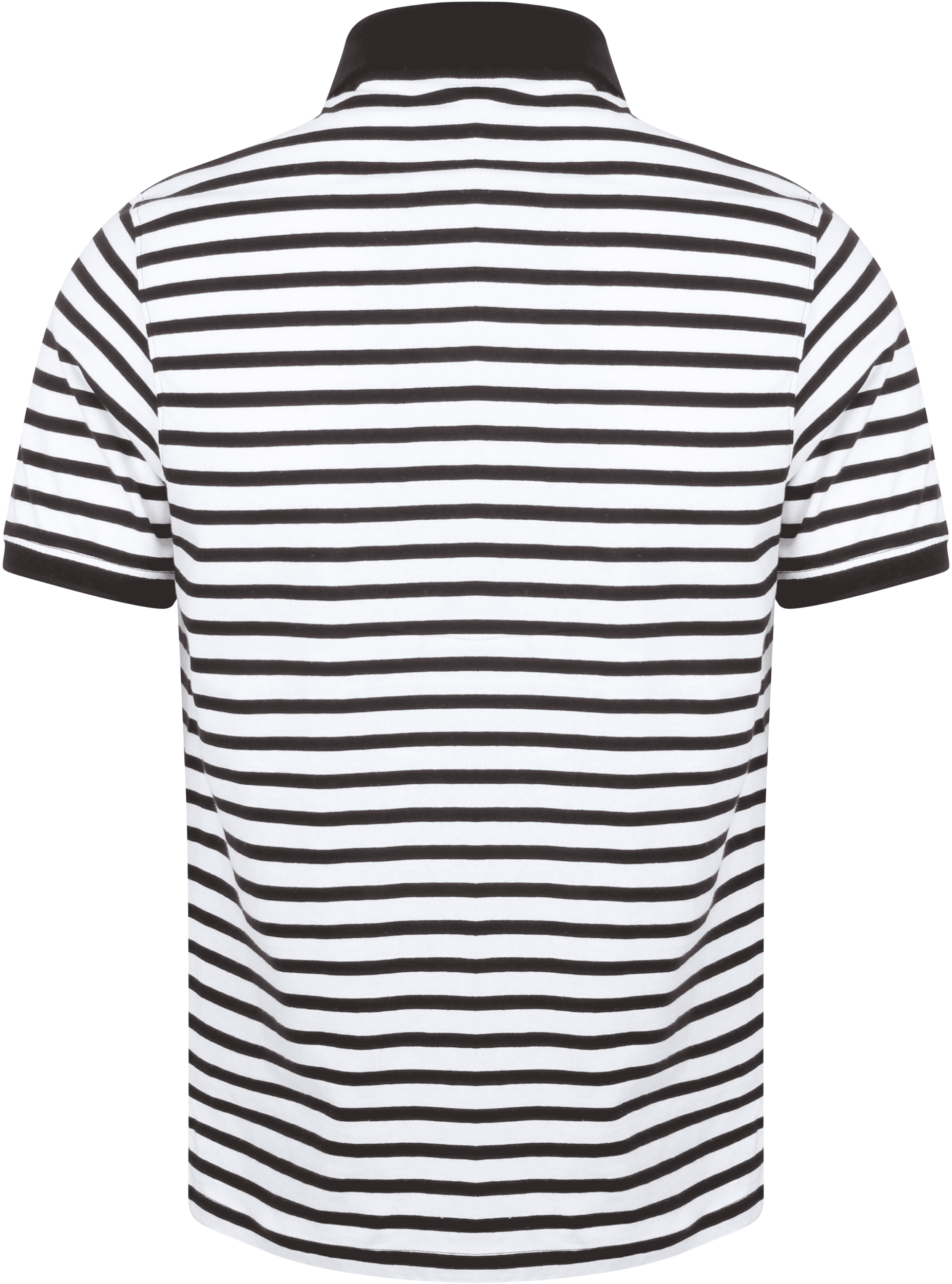 Gestreiftes Jersey-Polohemd