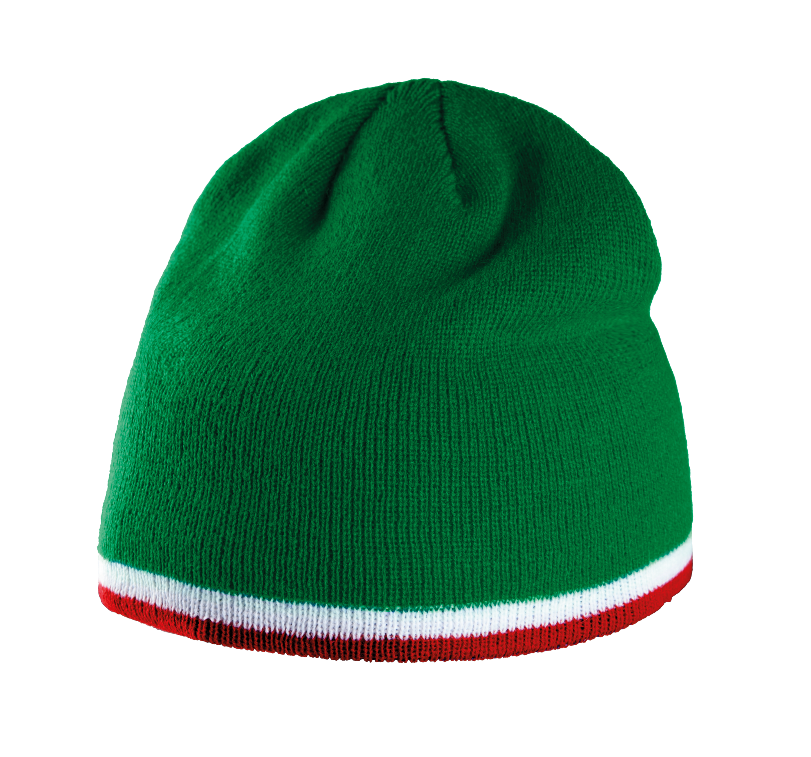Beanie Mütze mit Kontrastrand
