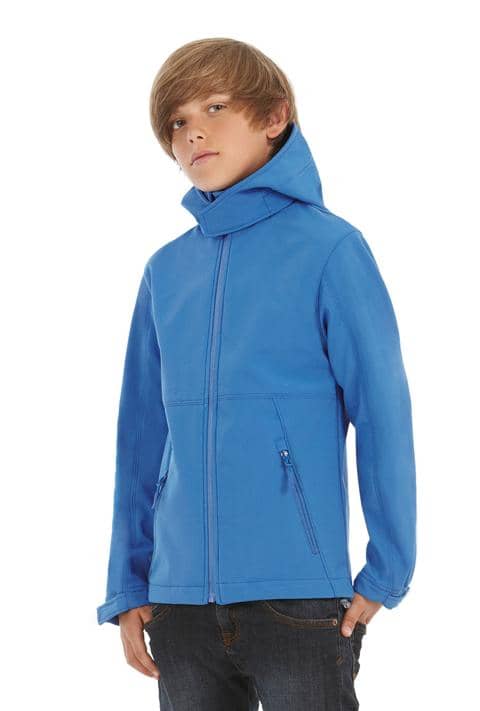 Kids´ Hooded Softshell Jacket