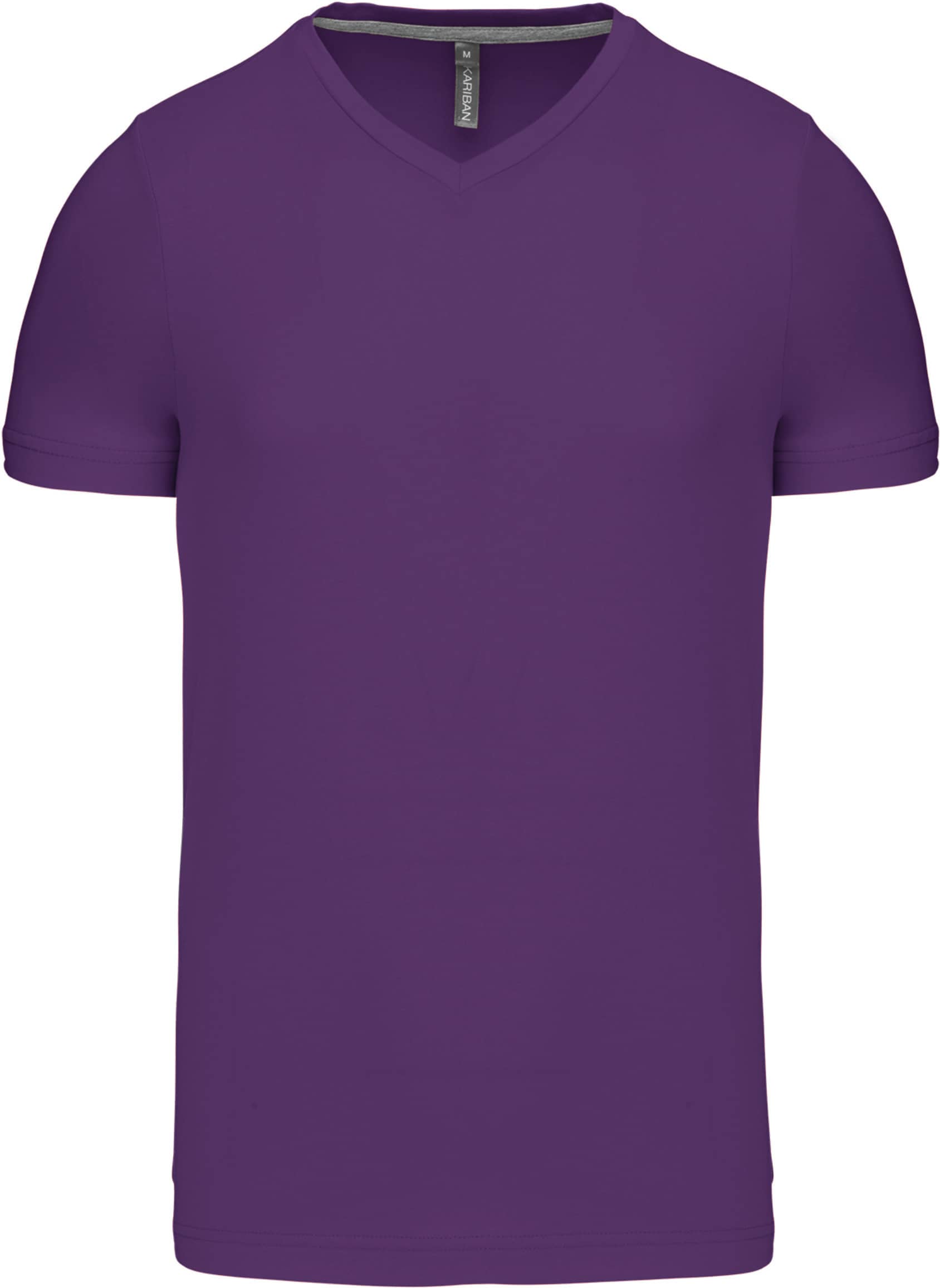 Men`s Short-sleeved V-Neck T-Shirt