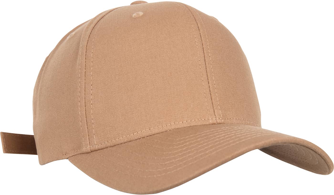 6-Panel Curved Metal Snap Cap