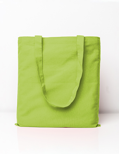 Cotton Bag Colored Long Handles