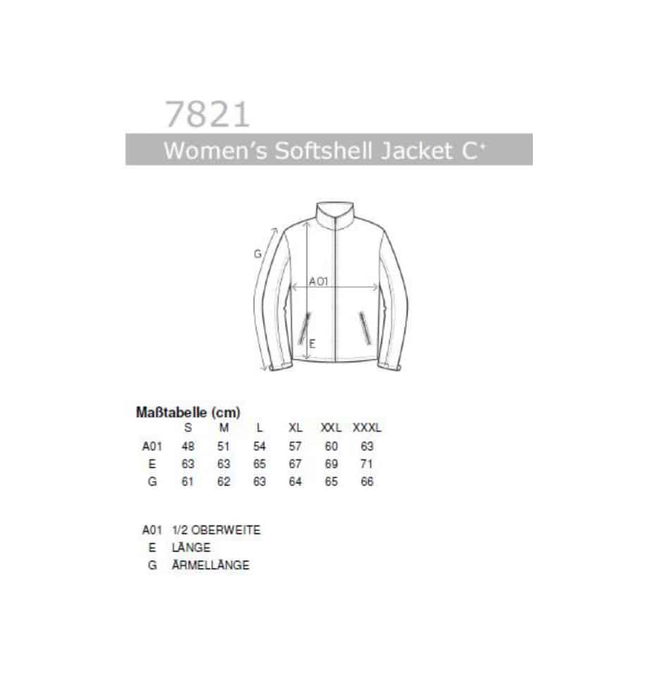 Women´s Softshell Jacket C+