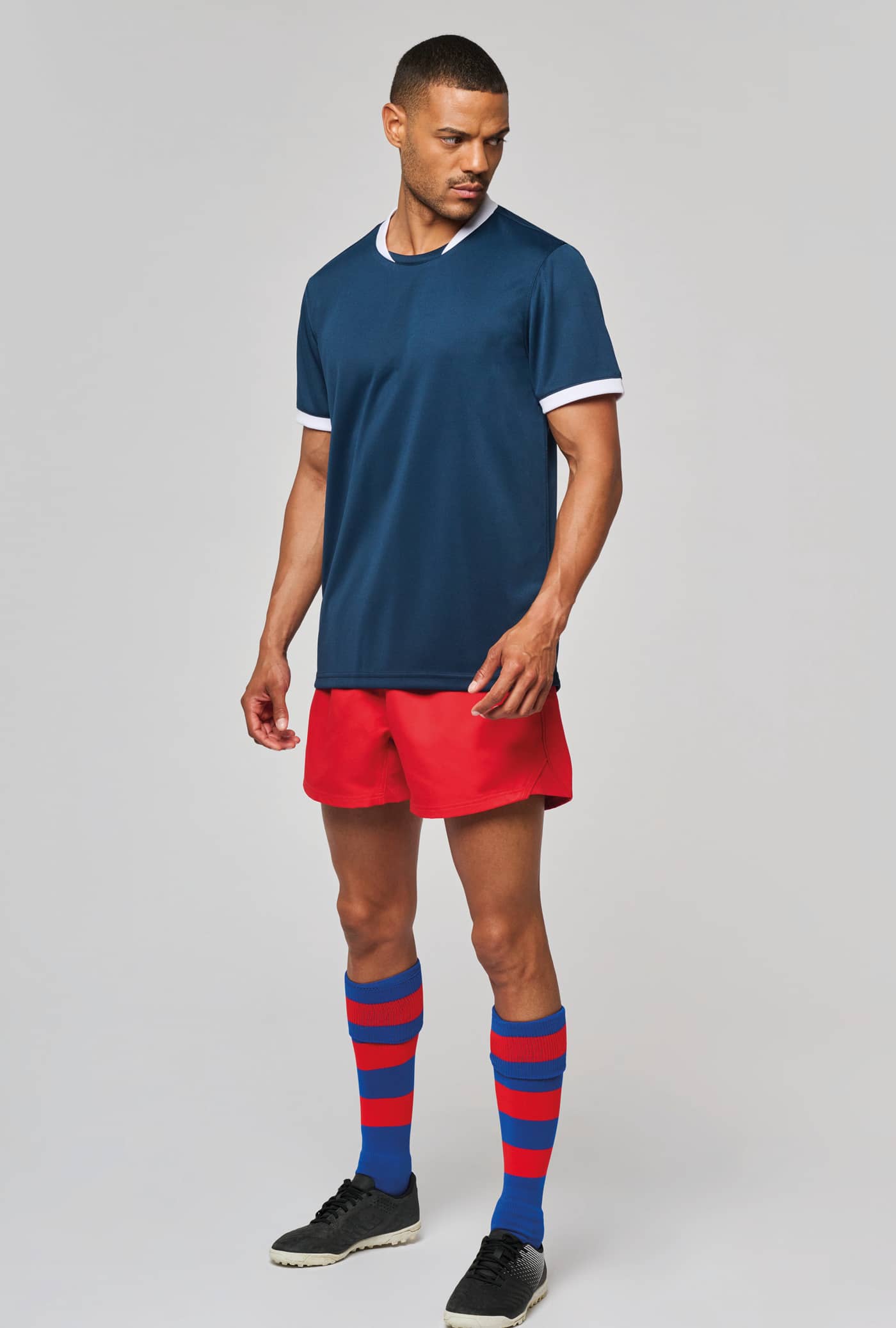 Rugby-Trikot mit kurzen Ärmeln, Unisex