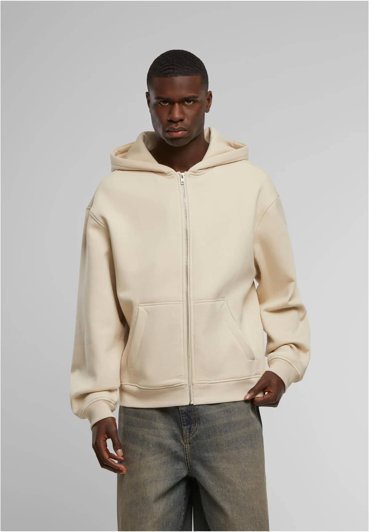 Oversized Zip Hoody