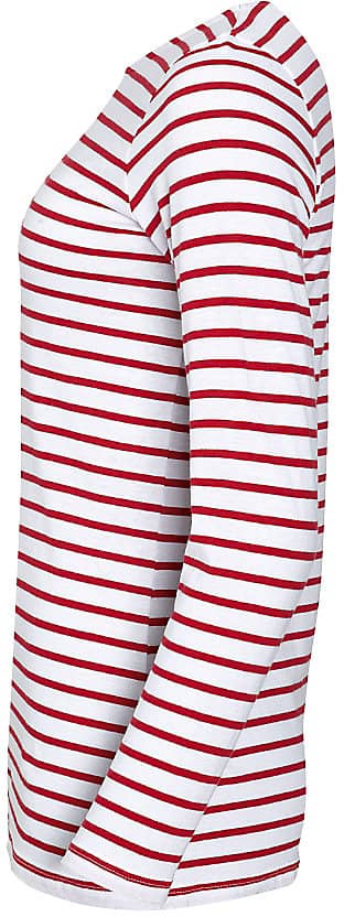 Women´s Long Sleeve Striped T-Shirt Marine