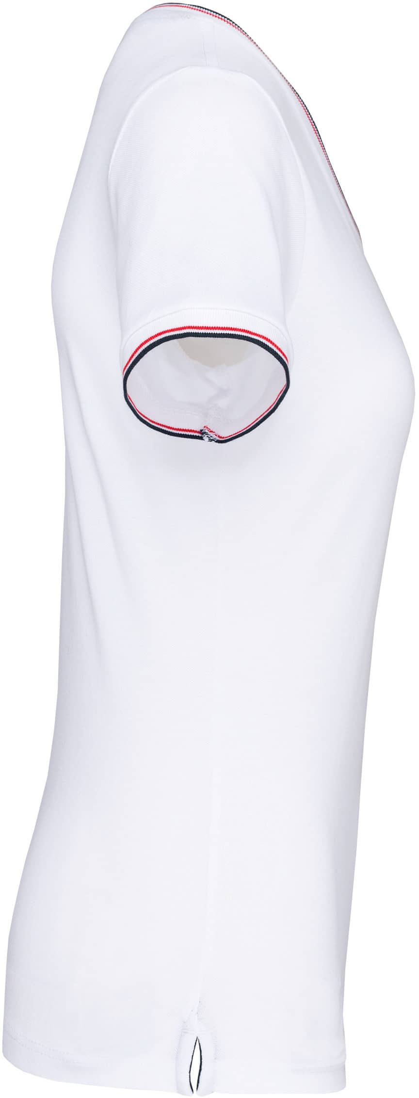 Ladies’ Piqué Knit V-Neck T-shirt