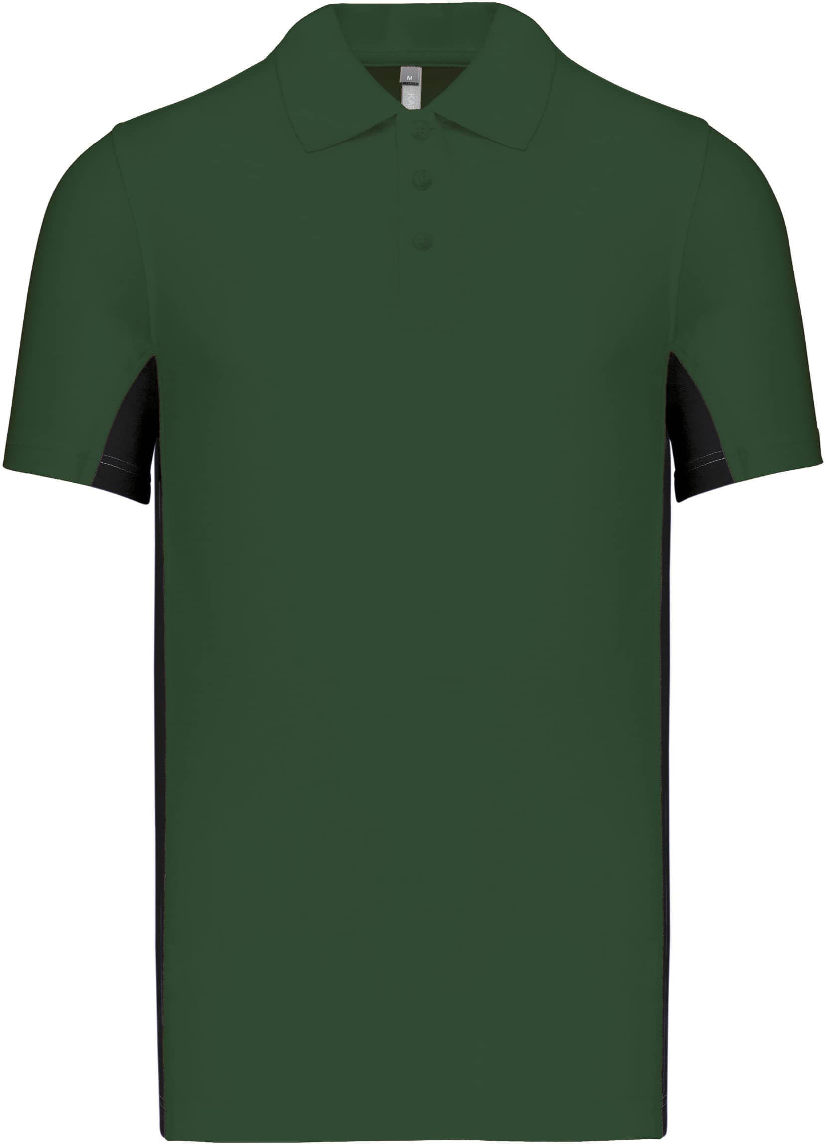 Flag  - Poloshirt Bicolor Kurzarm