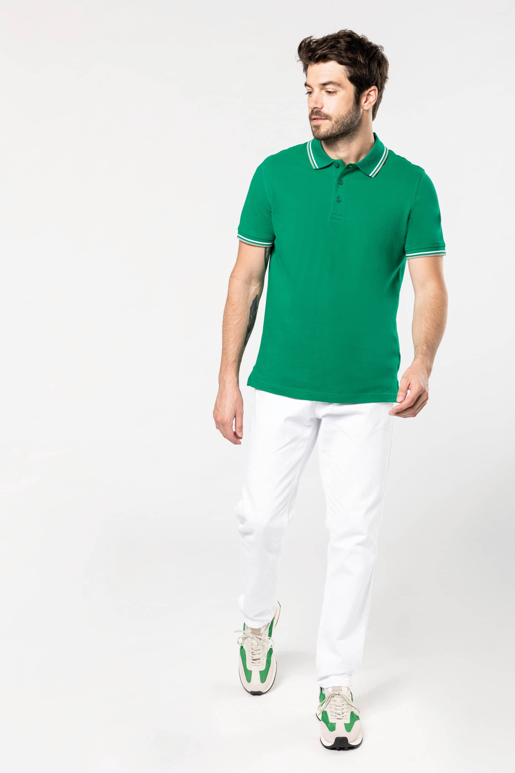 Herren Piqué Poloshirt Kurzarm