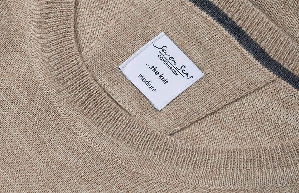 Seven Seas O-Neck Herren Pullover The Knit
