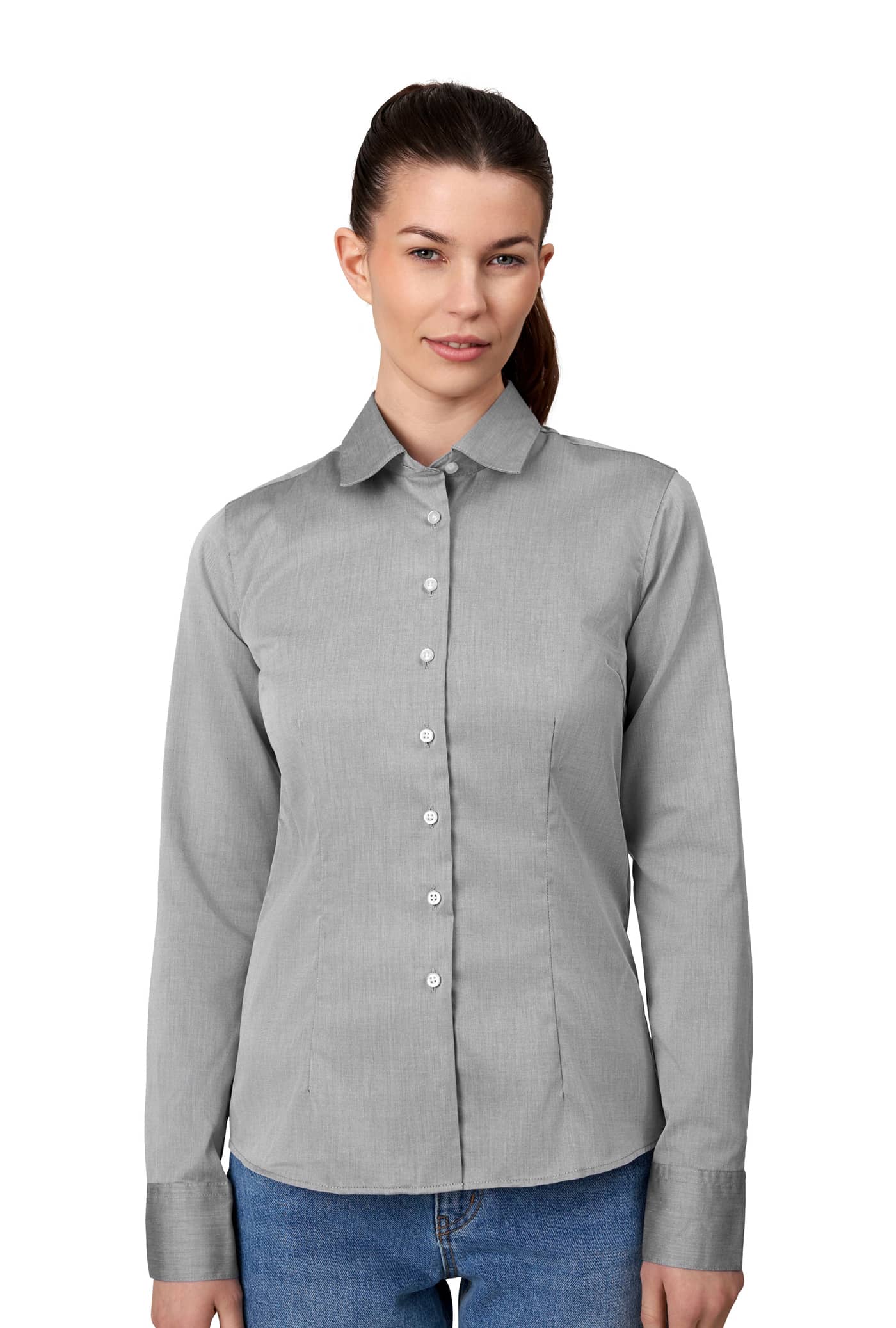 Feine moderne SEVEN SEAS Fine Twill Bluse