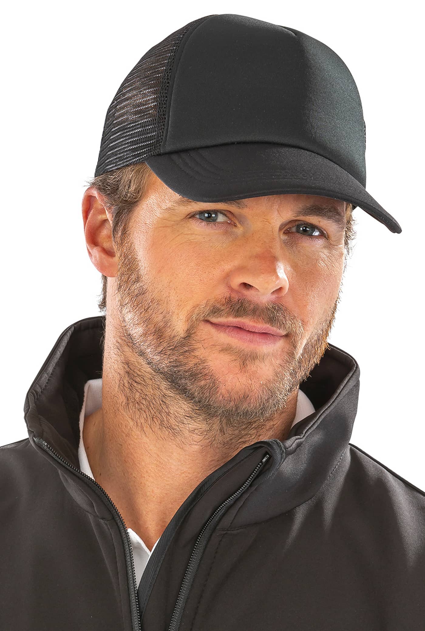 Detroit ½ Mesh Truckers Cap