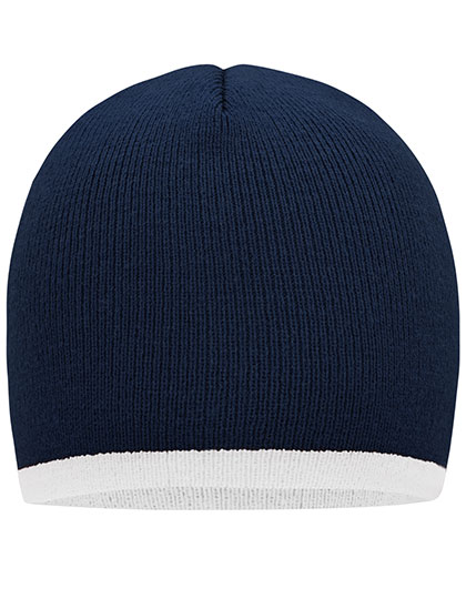 Beanie With Contrasting Border