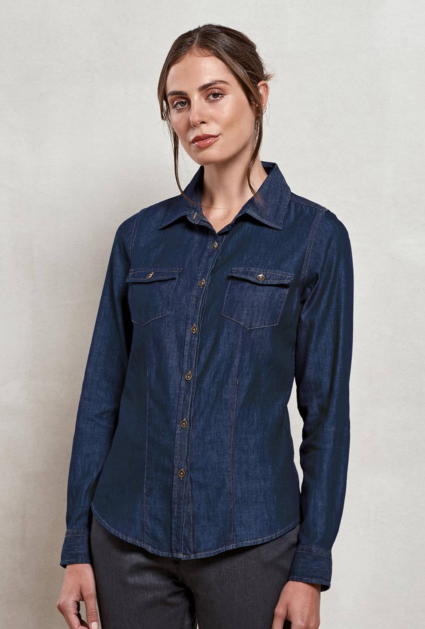 Women´s Jeans Stitch Denim Shirt