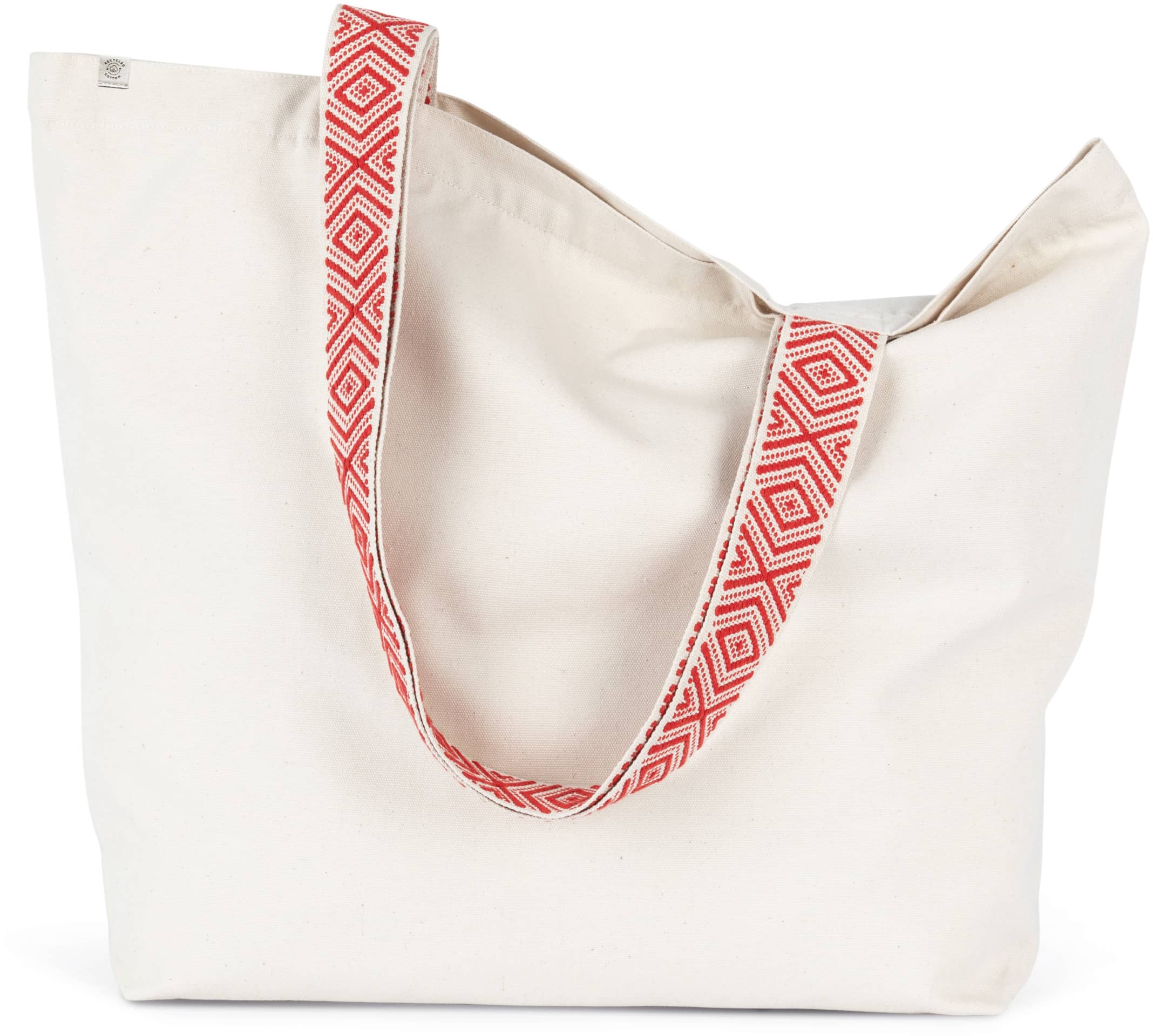 Große, recycelte Shoppingtasche