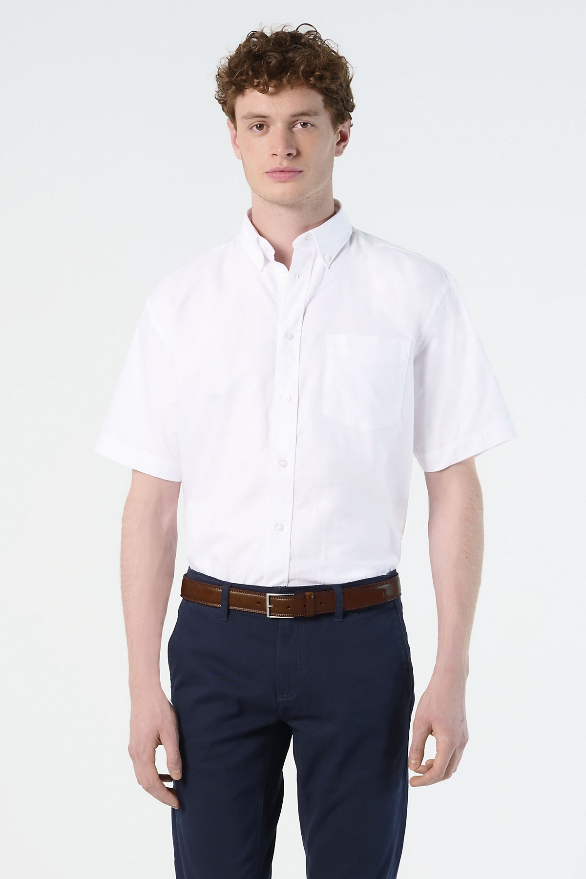 Men´s Oxford-Shirt Brisbane Short Sleeve