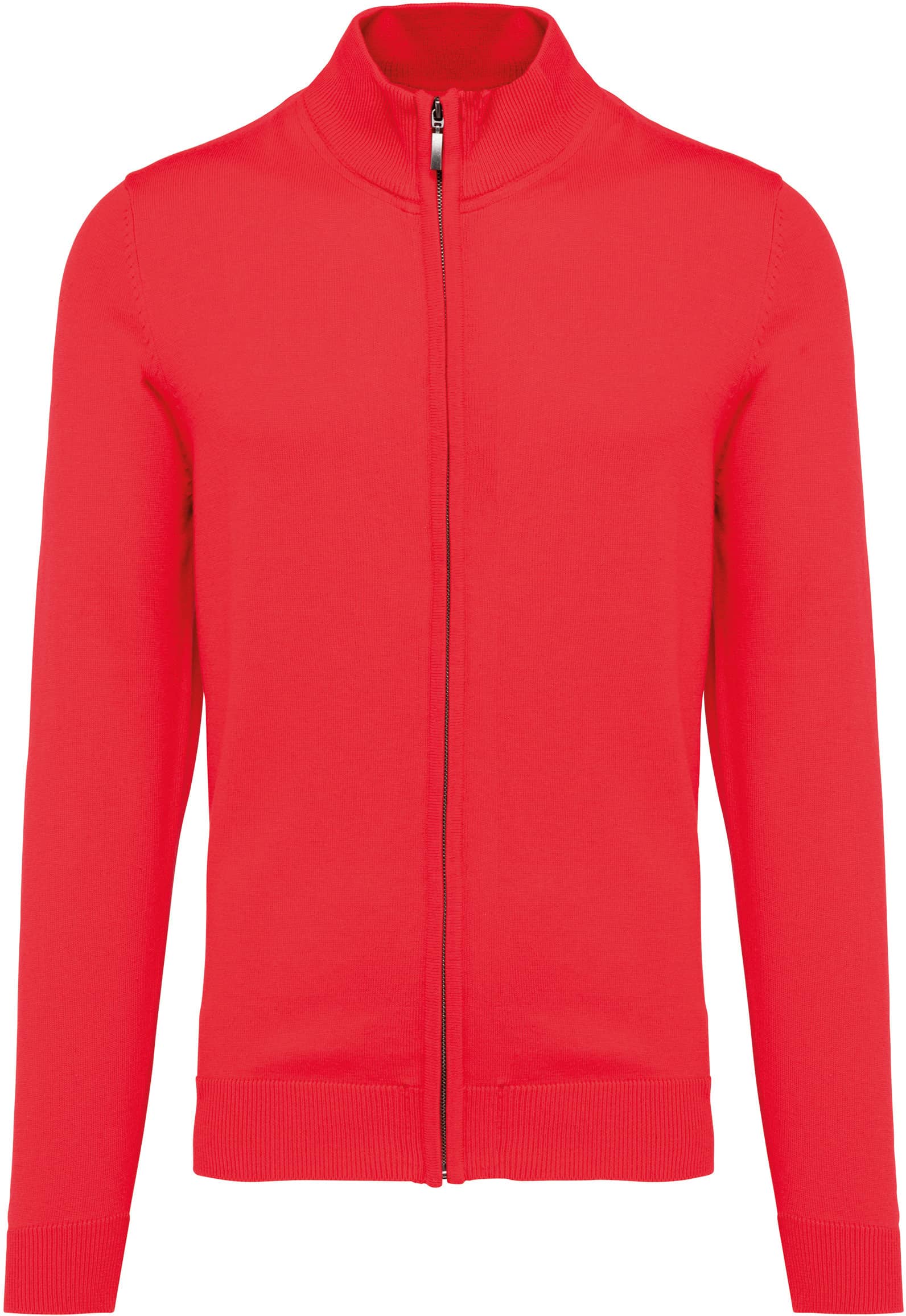 Herren Cardigan mit Reißverschluss