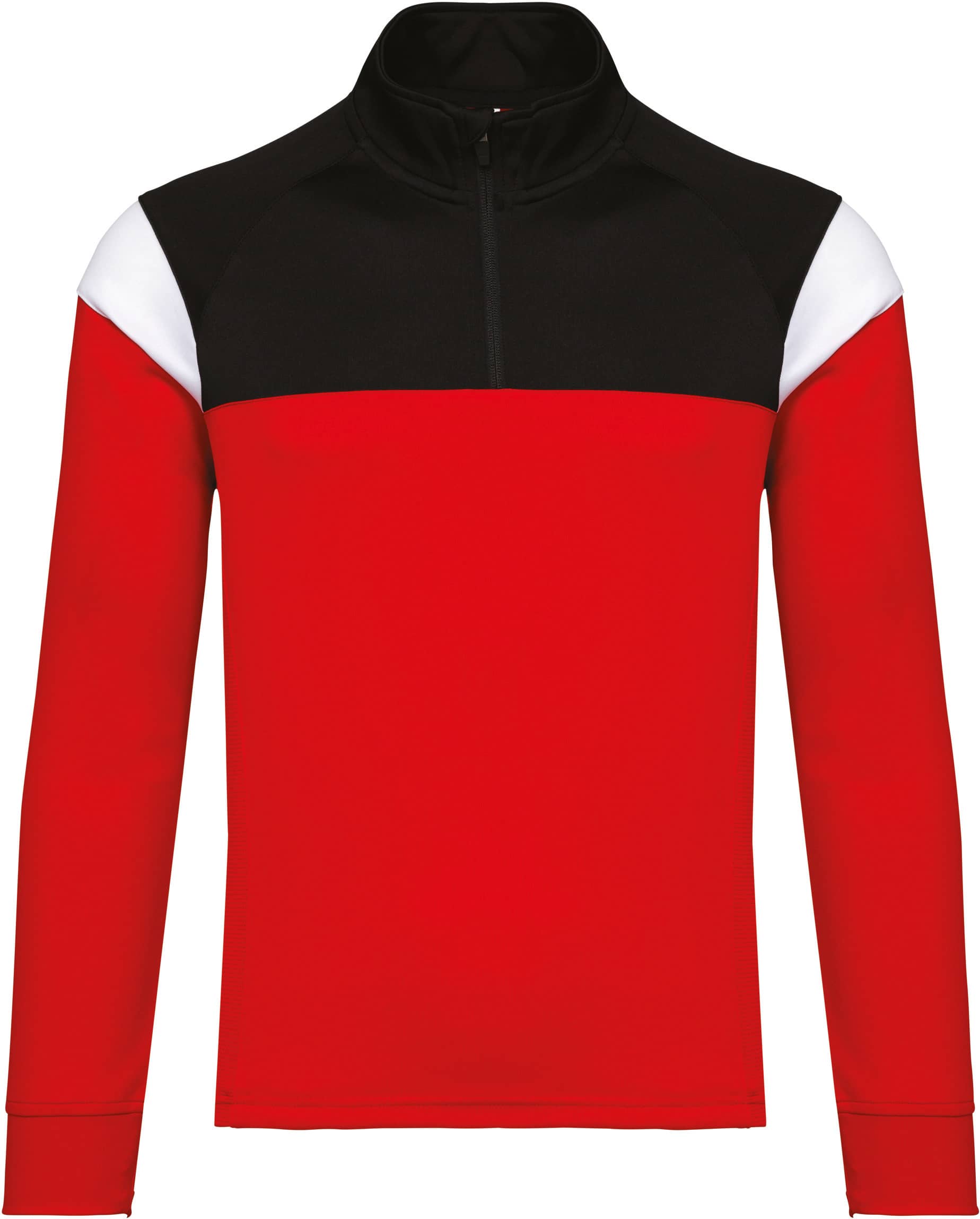Trainings-Sweatshirt mit 1/4 Reißverschluss für Kinder