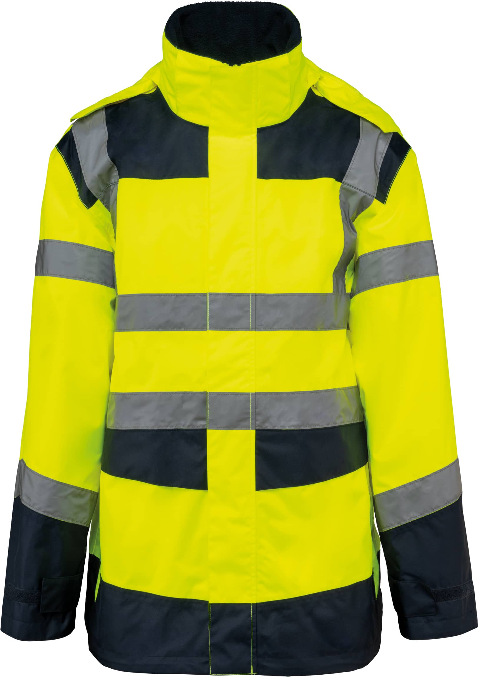Recycelter Sicherheitsparka 4 in 1