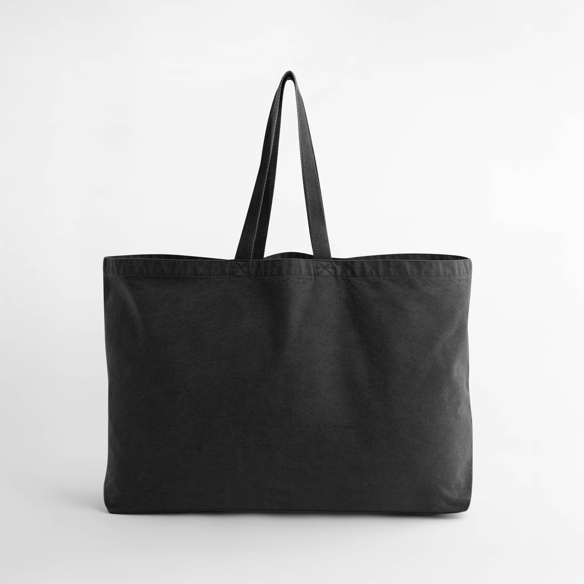 Garment Dyed Oversized Tote Bag