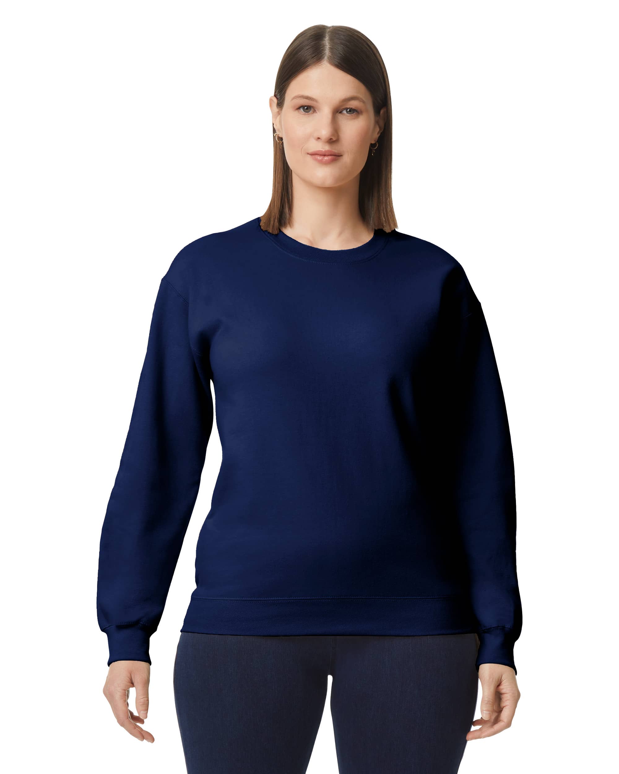 Softstyle® Midweight Fleece Adult Crewneck Sweatshirt