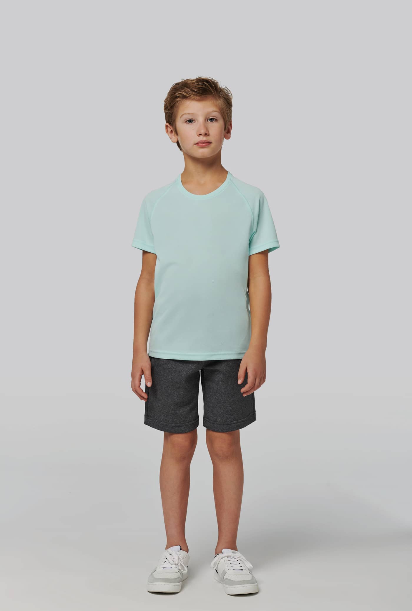 Multisport-Bermuda-Shorts aus Fleece für Kinder