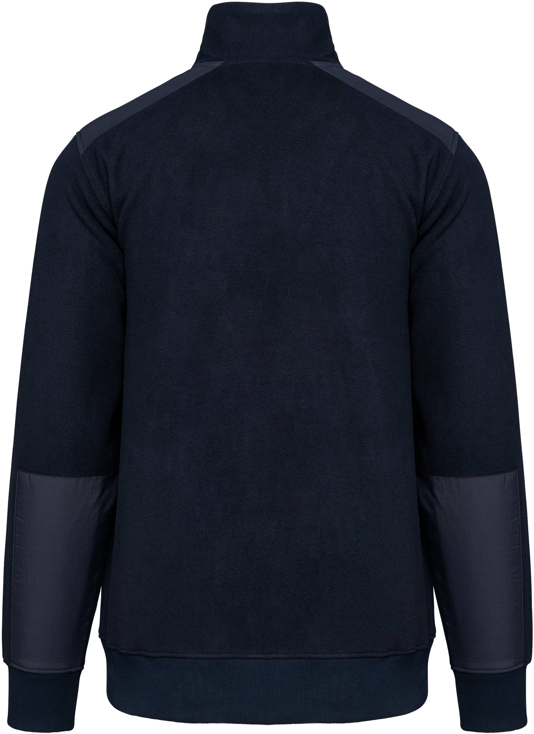 Umweltfreundlicher Fleecepullover mit Reißverschlusskragen, Unisex