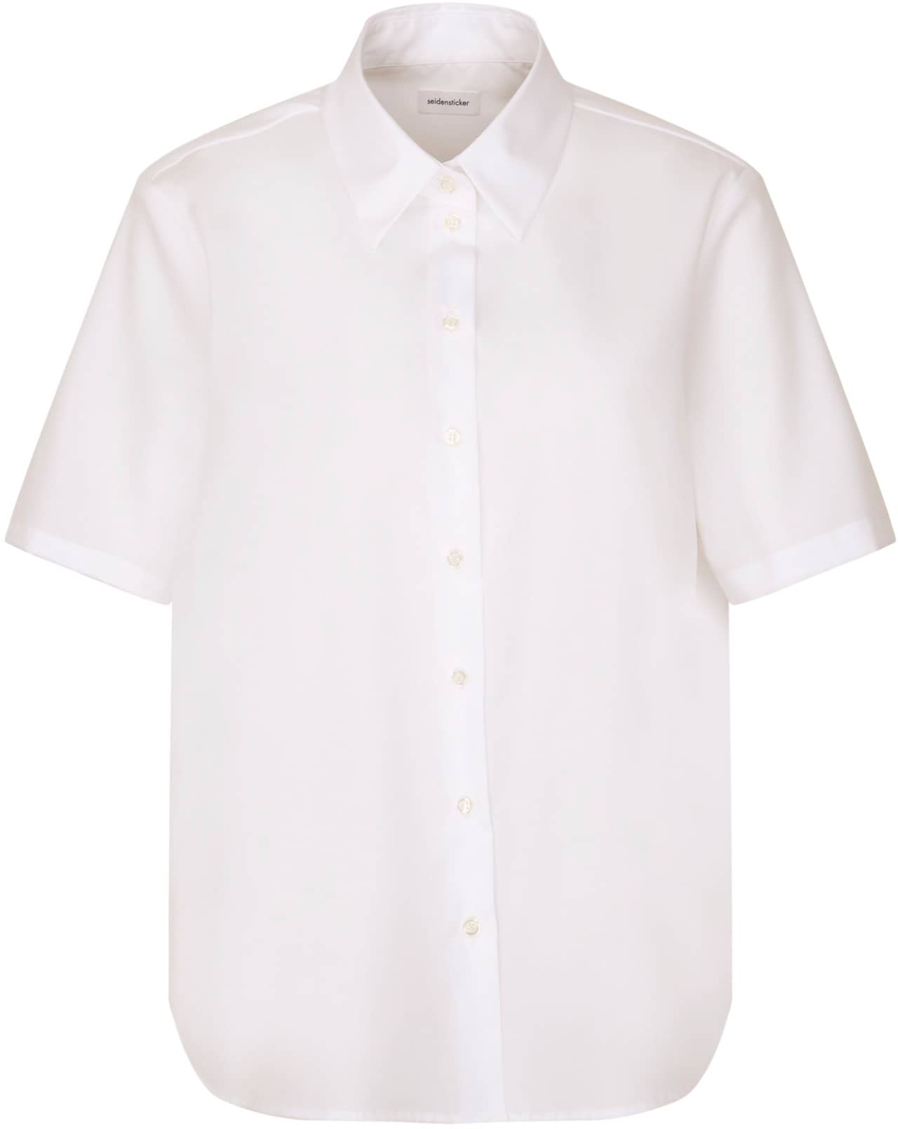 Women´s Oversize Popeline Blouse Shortsleeve