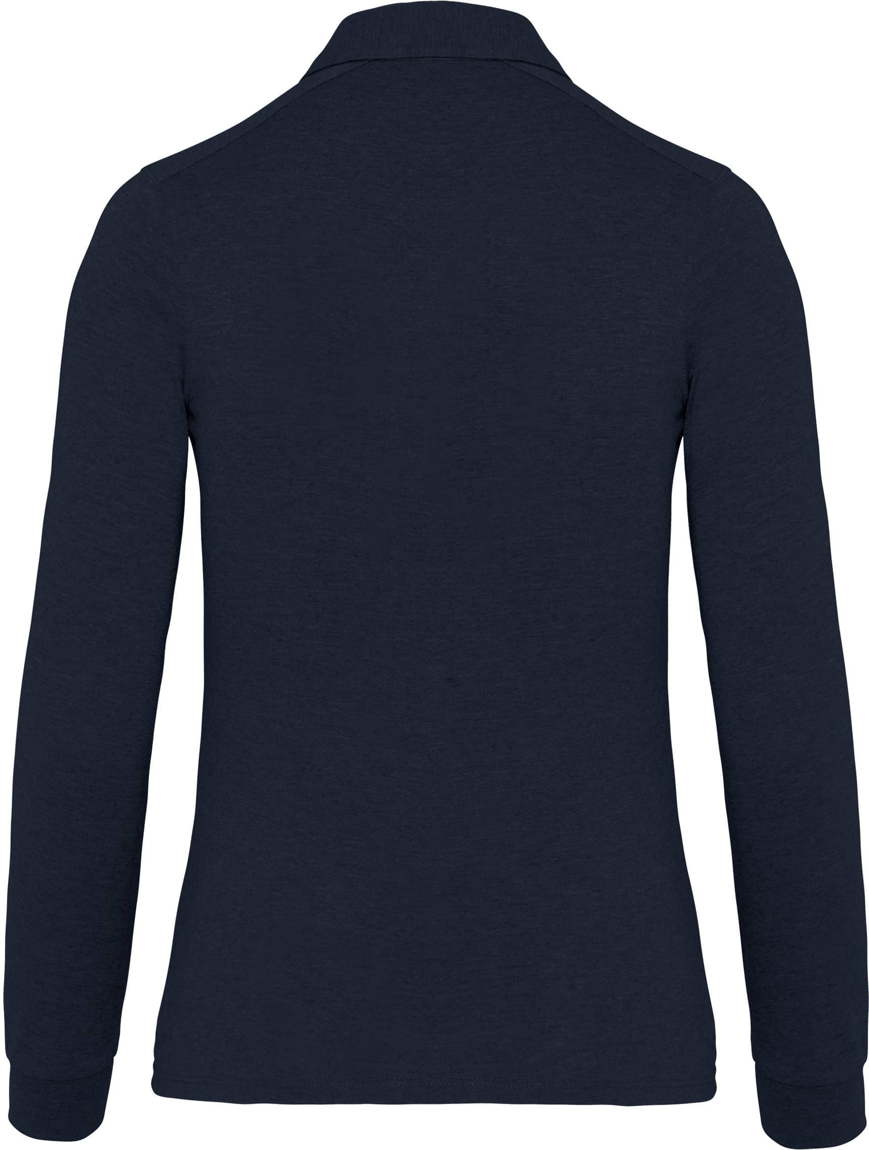 Langarm-Polohemd für Damen aus Jersey