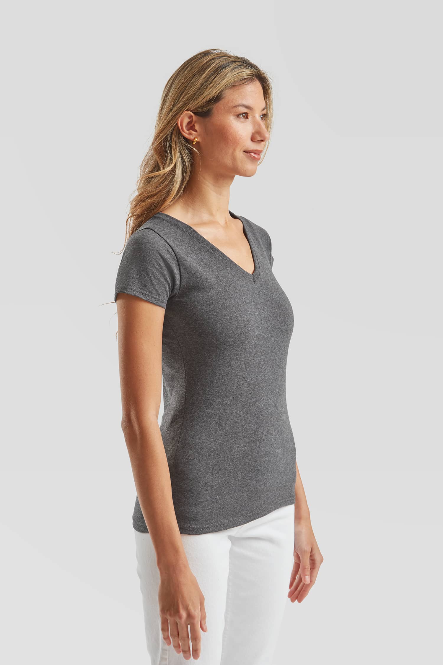 Ladies´ Valueweight V Neck T
