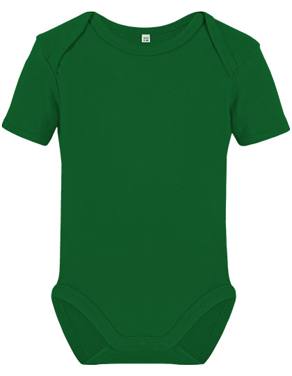 Organic Baby Bodysuit Short Sleeve Bailey 01